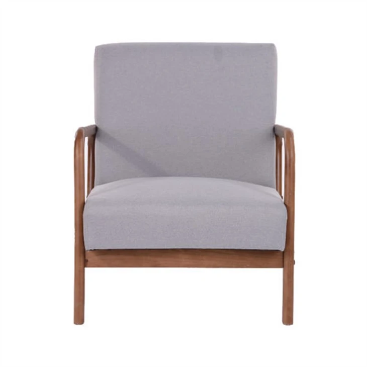 Крісло для відпочинку Mid Century Wood з ручками