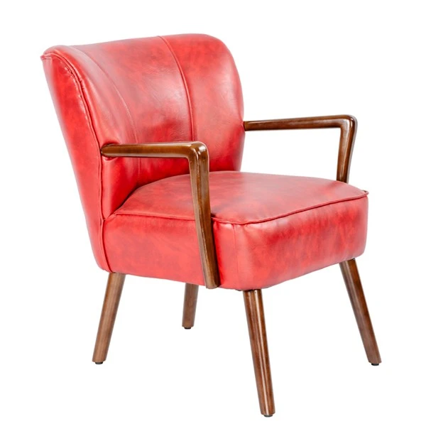 Wood Frame Single Width Leisure Reading Armchair Wood Frame Single Width Leisure Reading Armchair